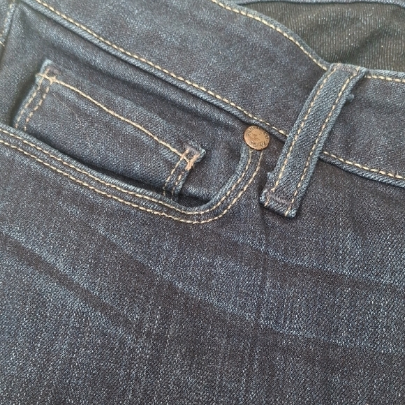 PAIGE Blue Skinny Jeans Classic Fit - Picture 4 of 10